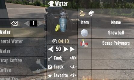 7 days to die craftable water