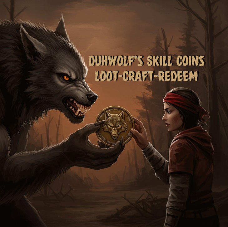 7 days to die duhwolfs skill coins collect and craft