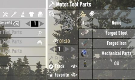 7 days to die motor tool parts