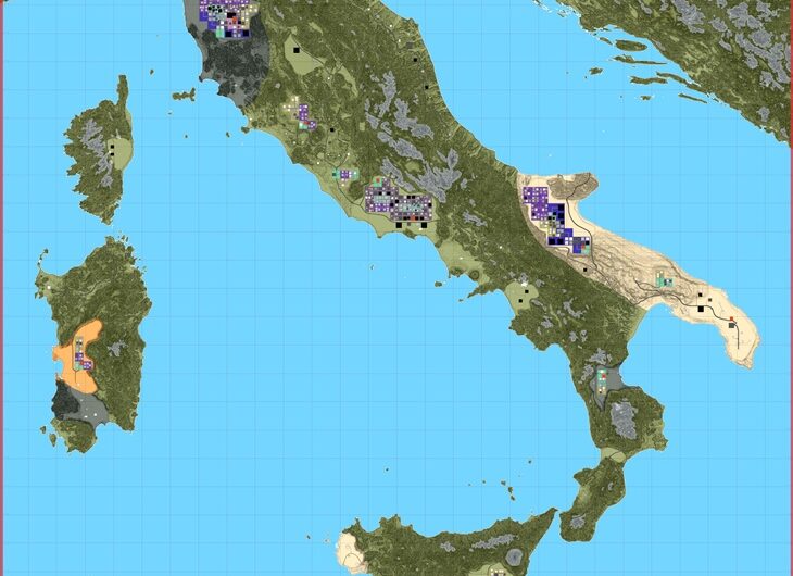 Map: Italy Undead
