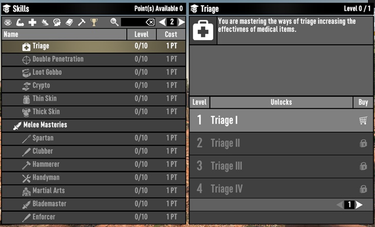 7 days to die perk mastery vita edition serverside additional screenshot 1