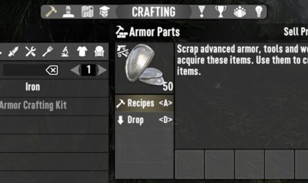 7 days to die scrap weapon tool vehicle parts