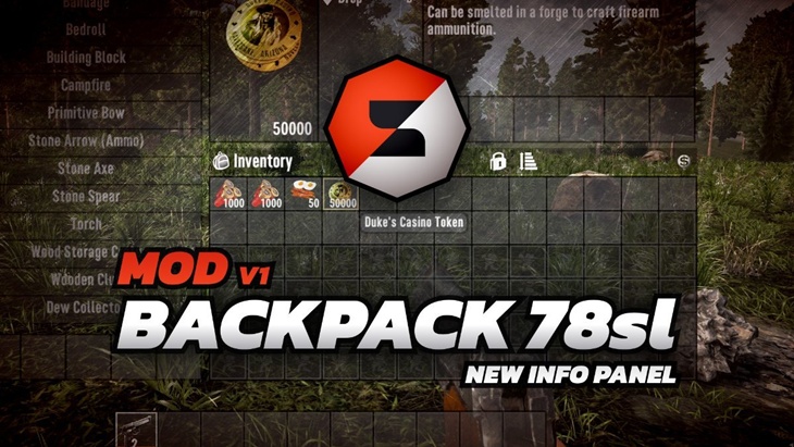 7 days to die backpack 78sl new info panels