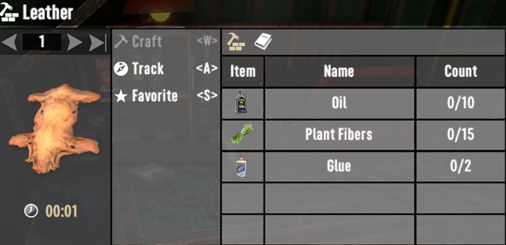 7 days to die craftable leather v1