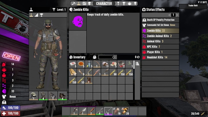 7 days to die daily kill tracker