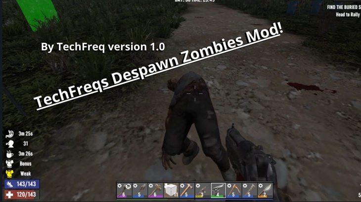 TechFreqs Despawn Zombies Mod