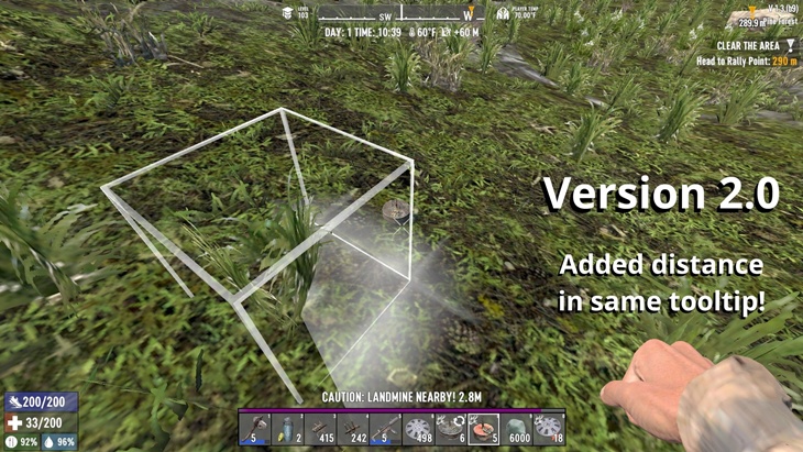 7 days to die techfreqs land mine locator additional screenshot 2