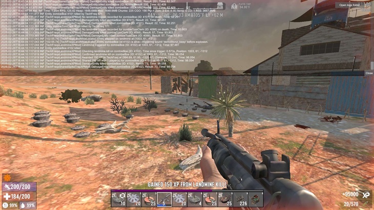 7 days to die techfreqs land mine xp mod additional screenshot 2