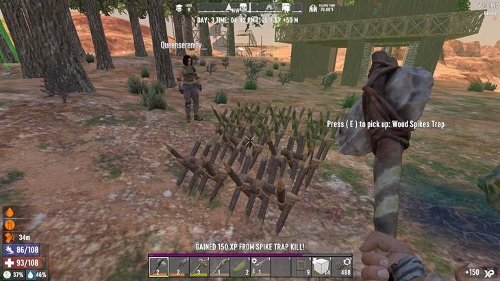 7 days to die techfreqs shared spike trap xp mod additional screenshot 1