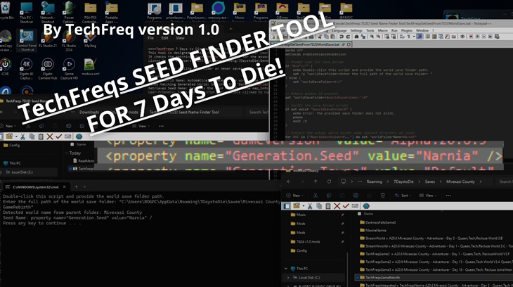 techfreqs 7 days to die seed finder tool