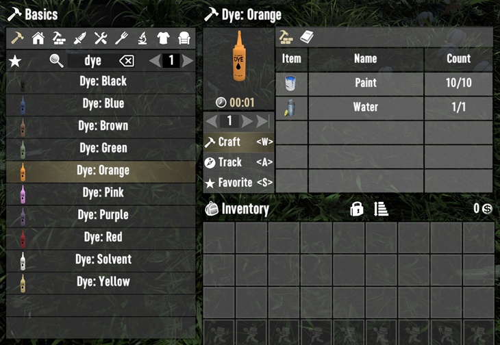7 days to die cms craftable dyes