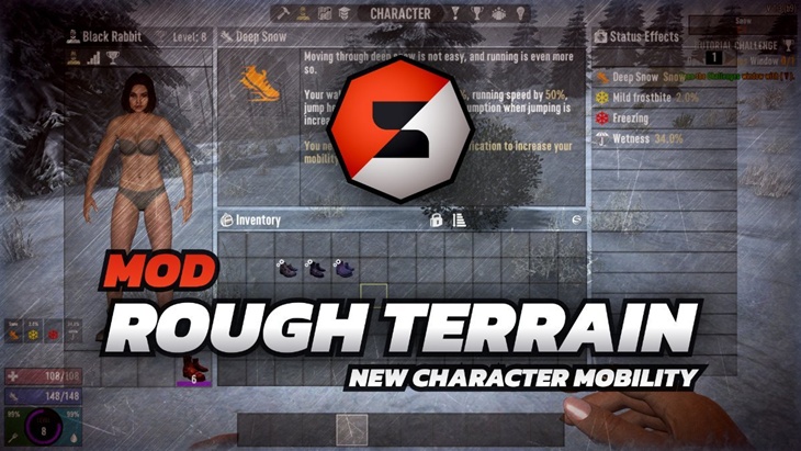 7 days to die rough terrain character mobility