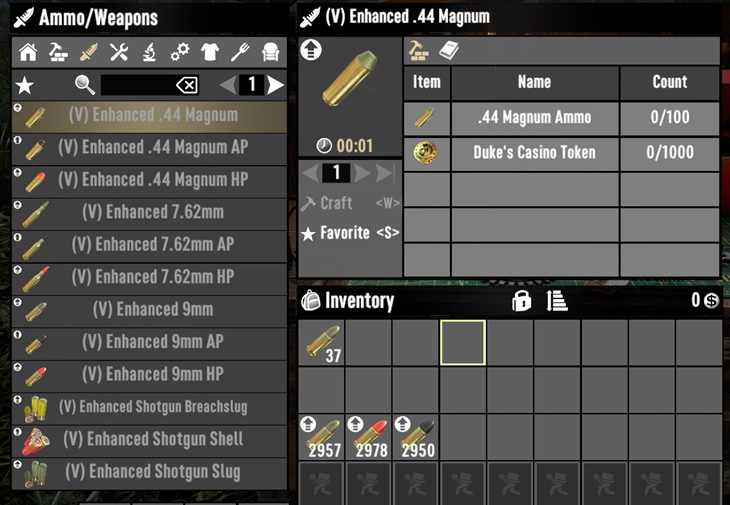 7 days to die vita enhanced ammo