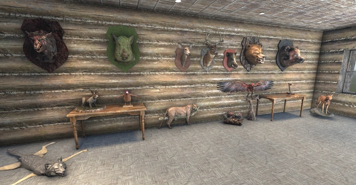Fluffy Panda’s Animal Trophies Mod