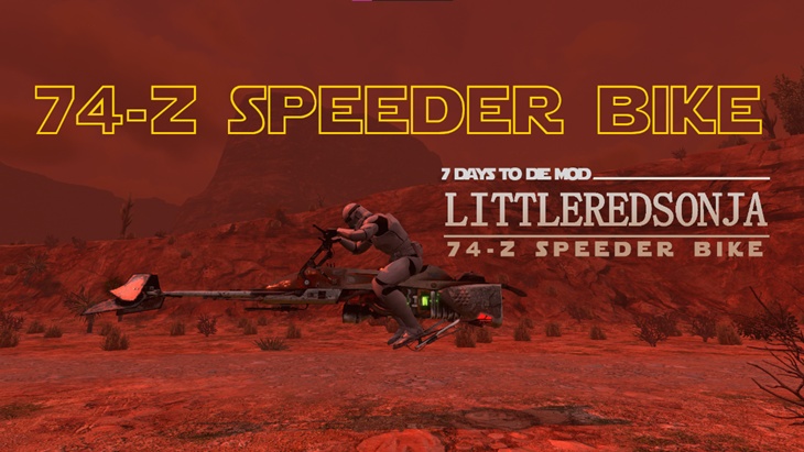 7 days to die littleredsonja starwars speeder bike additional screenshot 4