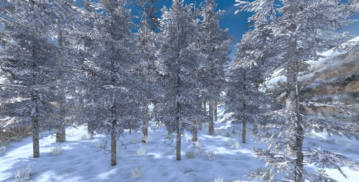 7 days to die coniferous forest mountain firs snowy variants additional screenshot 3