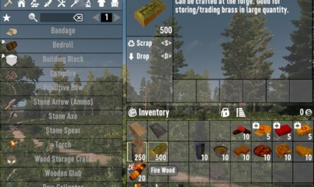 7 days to die forged brass and other recipes