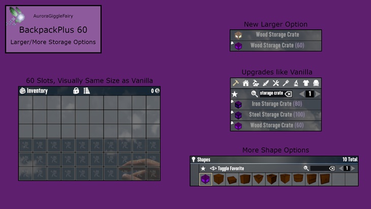7 days to die agf larger backpacks additional screenshot