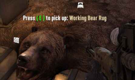 7 days to die craftable working bear rug