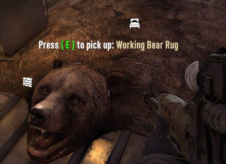 Craftable Working Bear Rug 2.0
