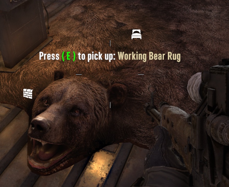 7 days to die craftable working bear rug