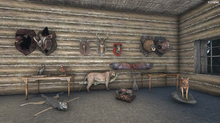 Fluffy Panda’s Animal Trophies Mod