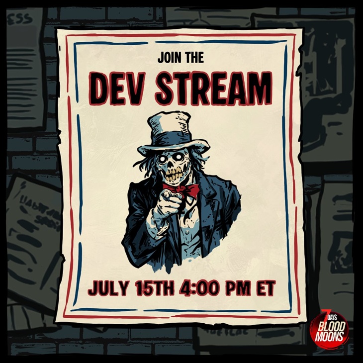 7 days blood moons first dev stream announced