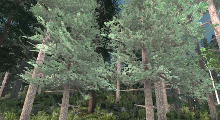 7 days to die coniferous forest pine trees additional screenshot