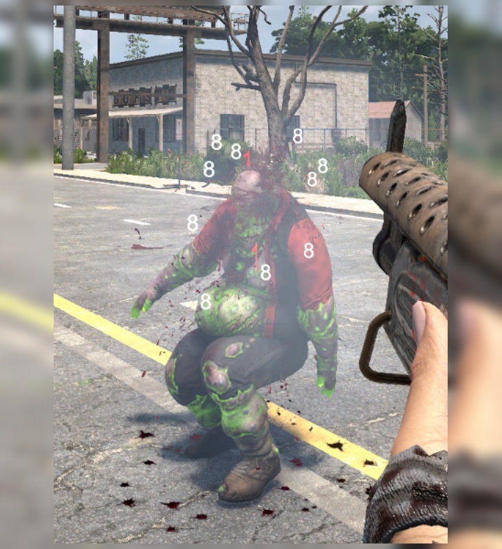 7 days to die damage numbers