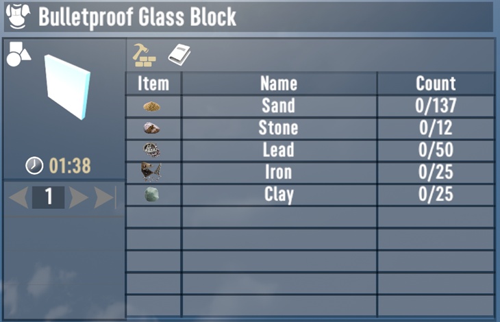 Expanded Recipe Ingredients