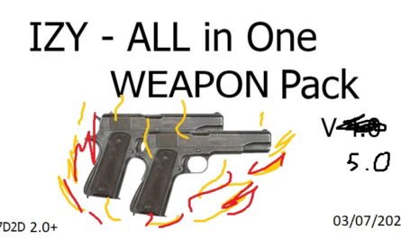 7 days to die izy all in one gun pack