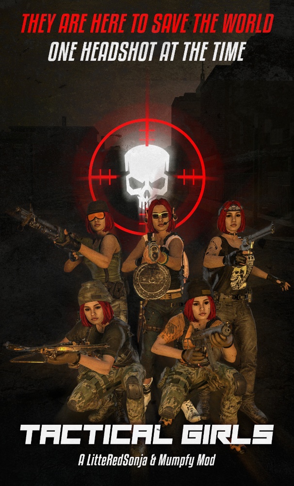 7 days to die littleredsonja mumpfy armorpack 05 tactigirls additional screenshot 3