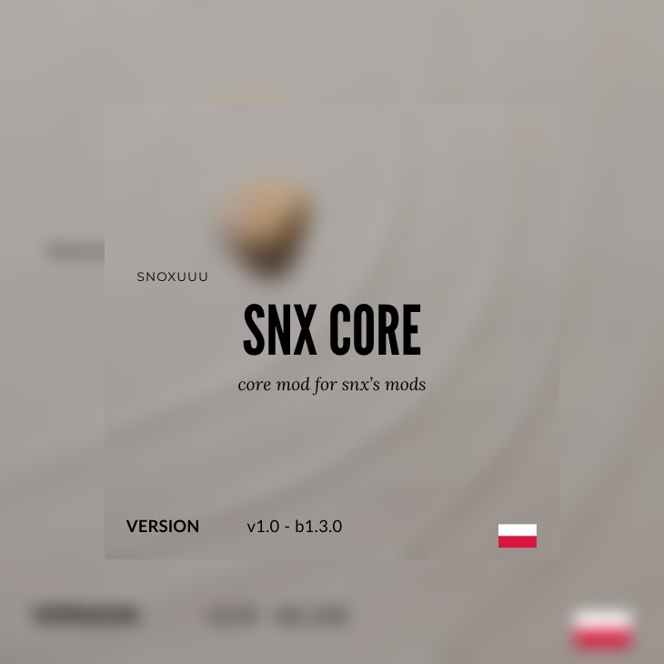7 days to die snx core mod