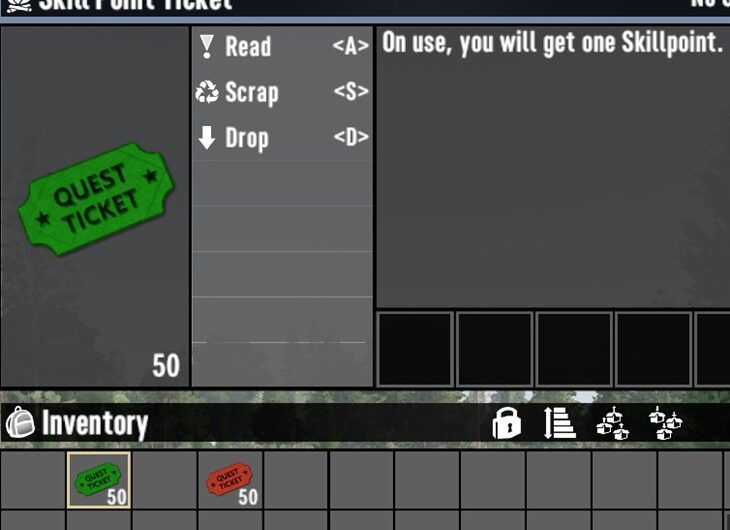 [2.0] Vita – Skillpoint Tickets (Serverside)