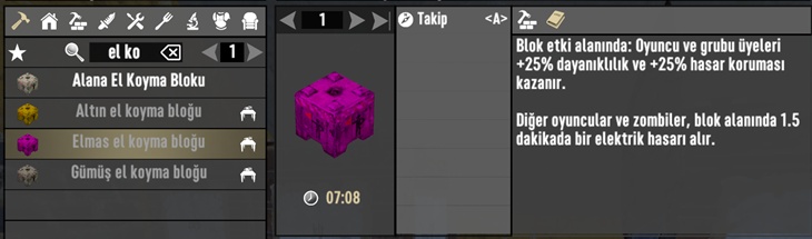7 days to die active claim block tr ceviri additional screenshot 1