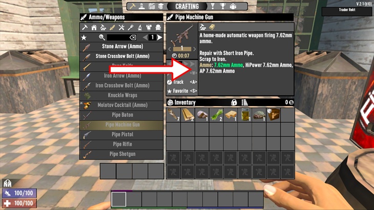 7 days to die ammo used additional screenshot