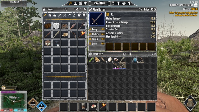 7 days to die exclusive grunge ui hud additional screenshot 7