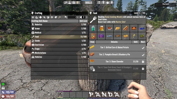 7 days to die fluffy panda craftable candy additional screenshot 2