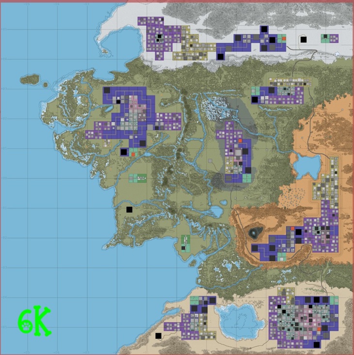 7 days to die fluffy panda middle earth map