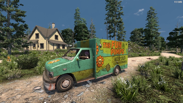 7 days to die fluffy panda vehicles mod