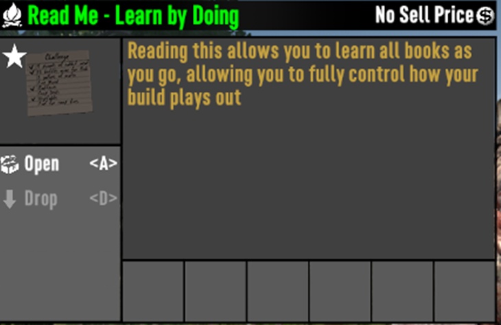 7 days to die learn by doing