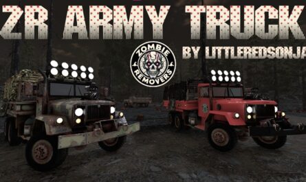 7 days to die littleredsonja zr army truck