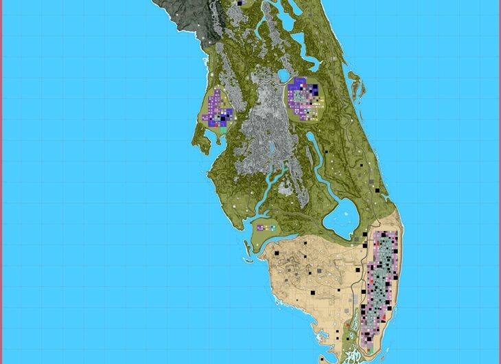 Map: Florida Undead Two