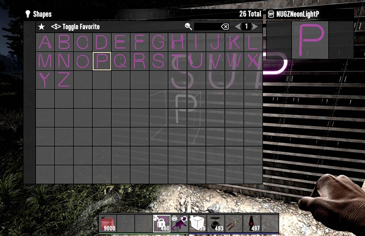 7 days to die nugz neon letters pack additional screenshot 2