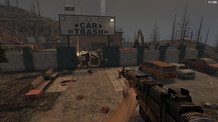 7 days to die car trash