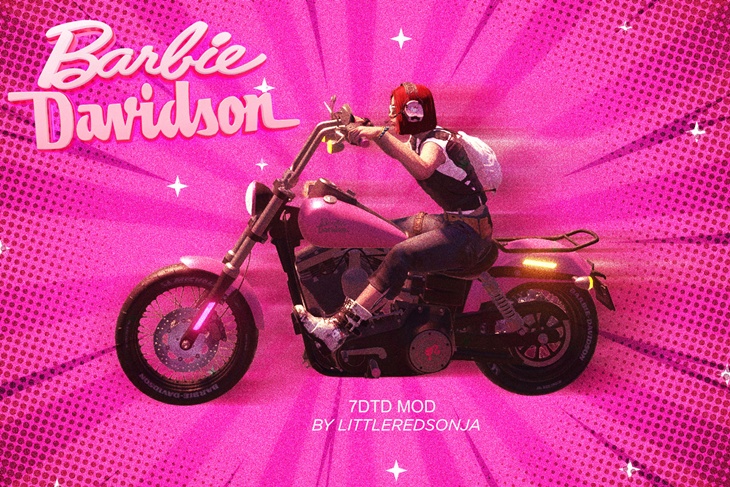 7 days to die littleredsonja barbie davidson