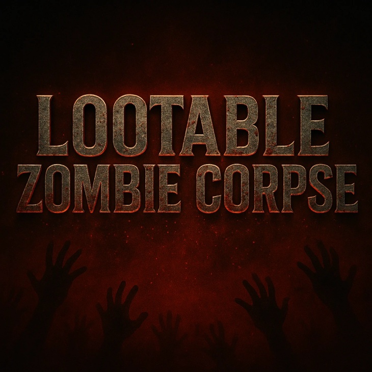 lootable zombie corpse mod thumbnail image