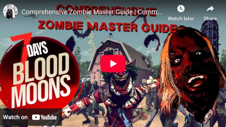 Thumbnail for GG Grotesque's 7 Days Blood Moon Guide providing a comprehensive guide for the Zombie Master role.