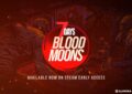 Promotional art for the release of 7 Days Blood Moons, the newest game from The Fun Pimps and iLLOGIKA, set in the 7 Days to Die Universe