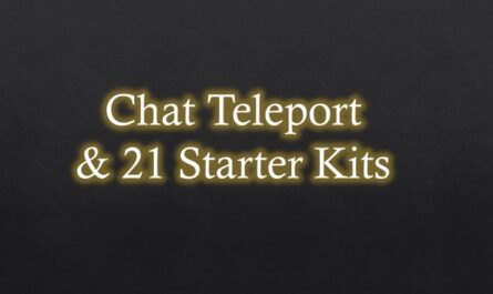 Chat Teleport and Starter Kits mod